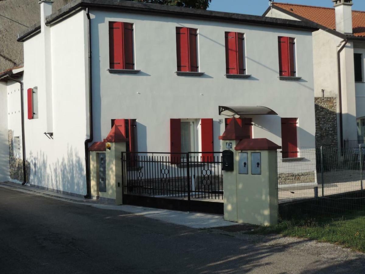 Casa Rossa Apartment Pianzano Luaran gambar
