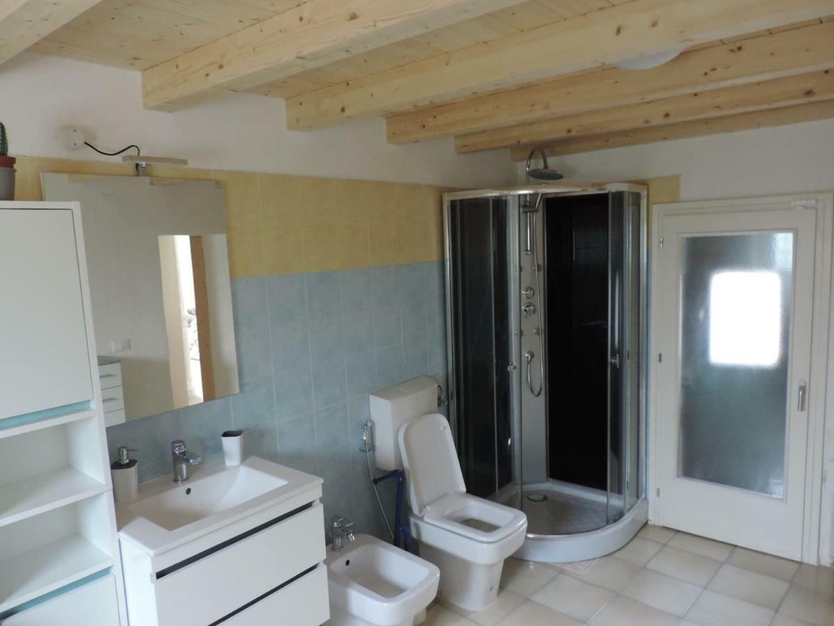 Casa Rossa Apartment Pianzano Luaran gambar